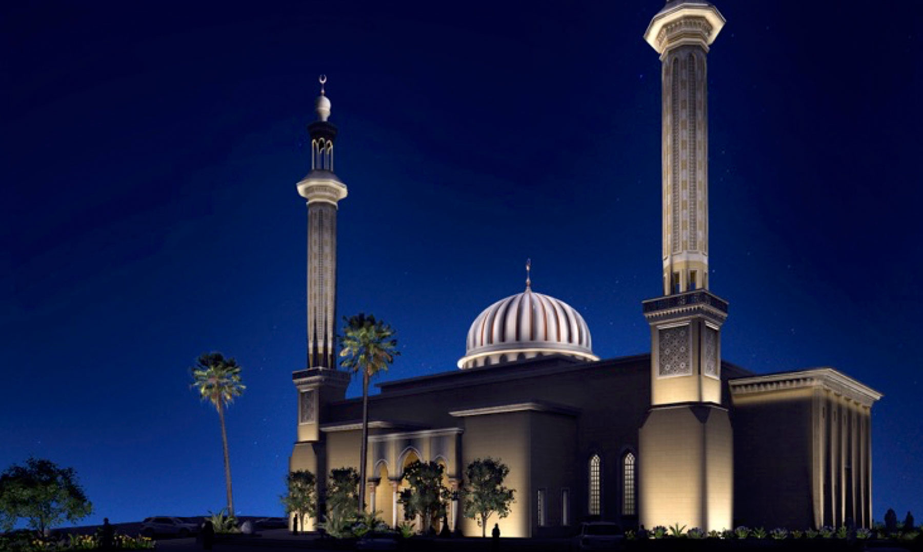 Prince Migrin Mosque - ViaLighting